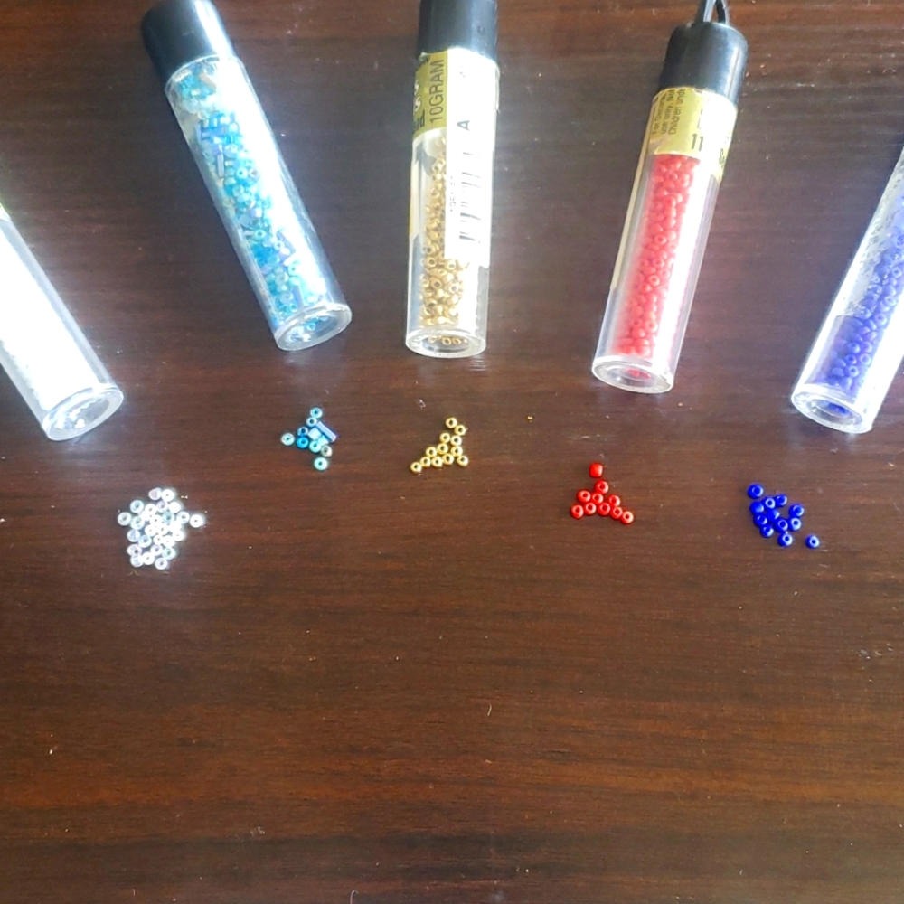 Moving Sale - Glass seed bead assortment